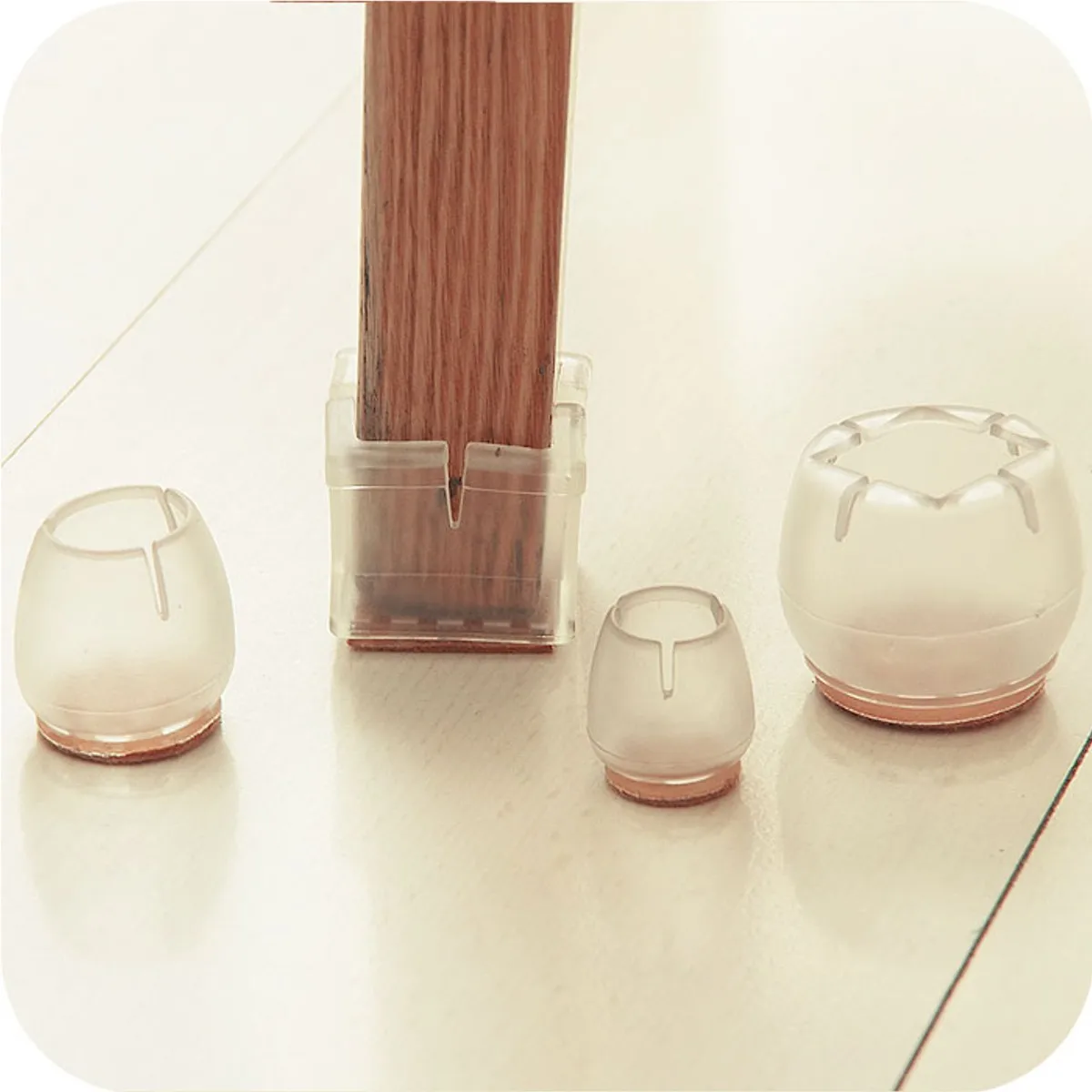 4Pcs Silicone Rubber Chair Leg Cap Floor Feet Protectors Pad Furniture Table Covers Round Square Bottom Chair Covers Home Decor
4Pcs Silicone Rubber Chair Leg Cap Floor Feet Protectors Pad Furniture Table Covers Round Square Bottom Chair Covers Home Decor