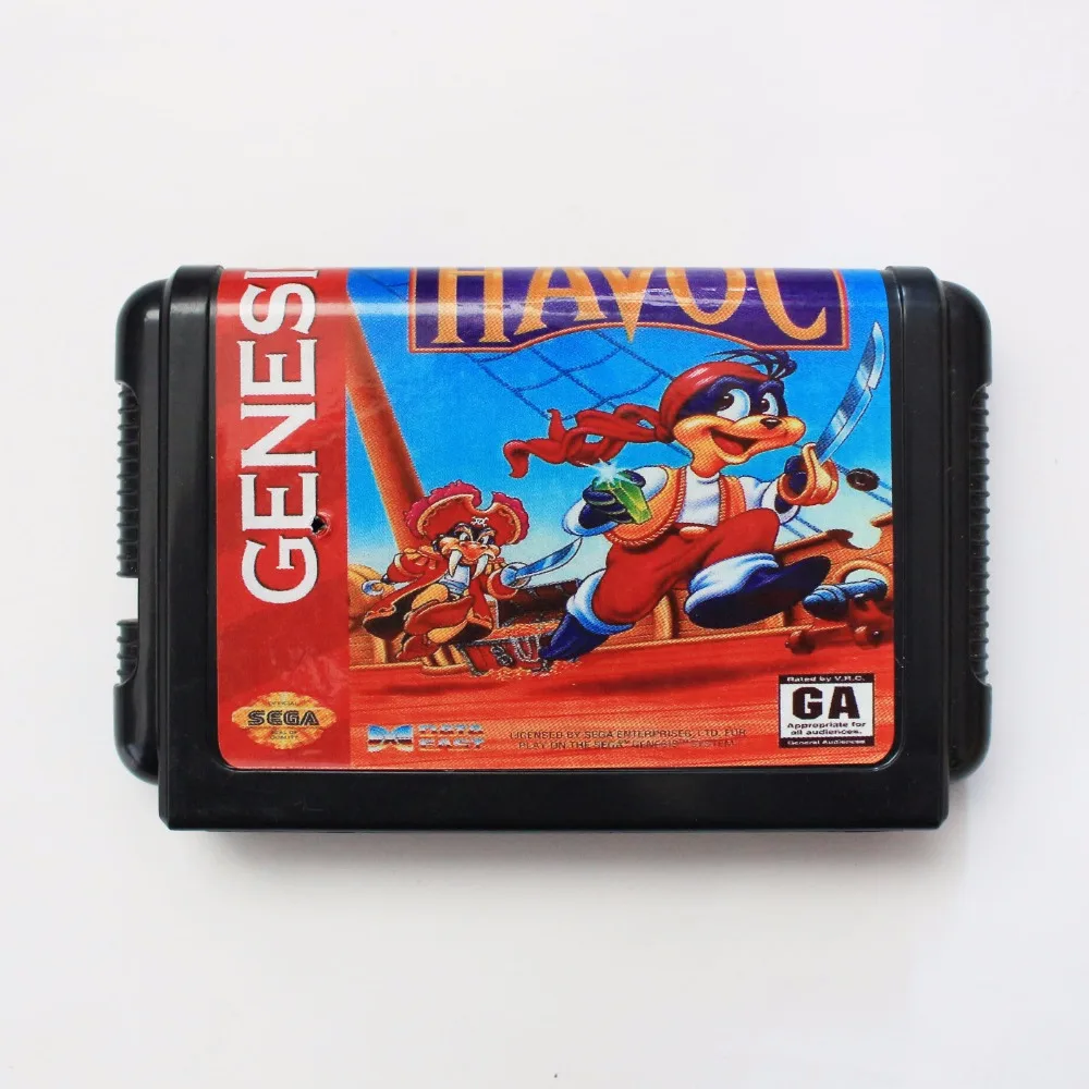 Havoc 16 bit SEGA MD Game Card For Sega Mega Drive For Genesis
Havoc 16 bit SEGA MD Game Card For Sega Mega Drive For Genesis