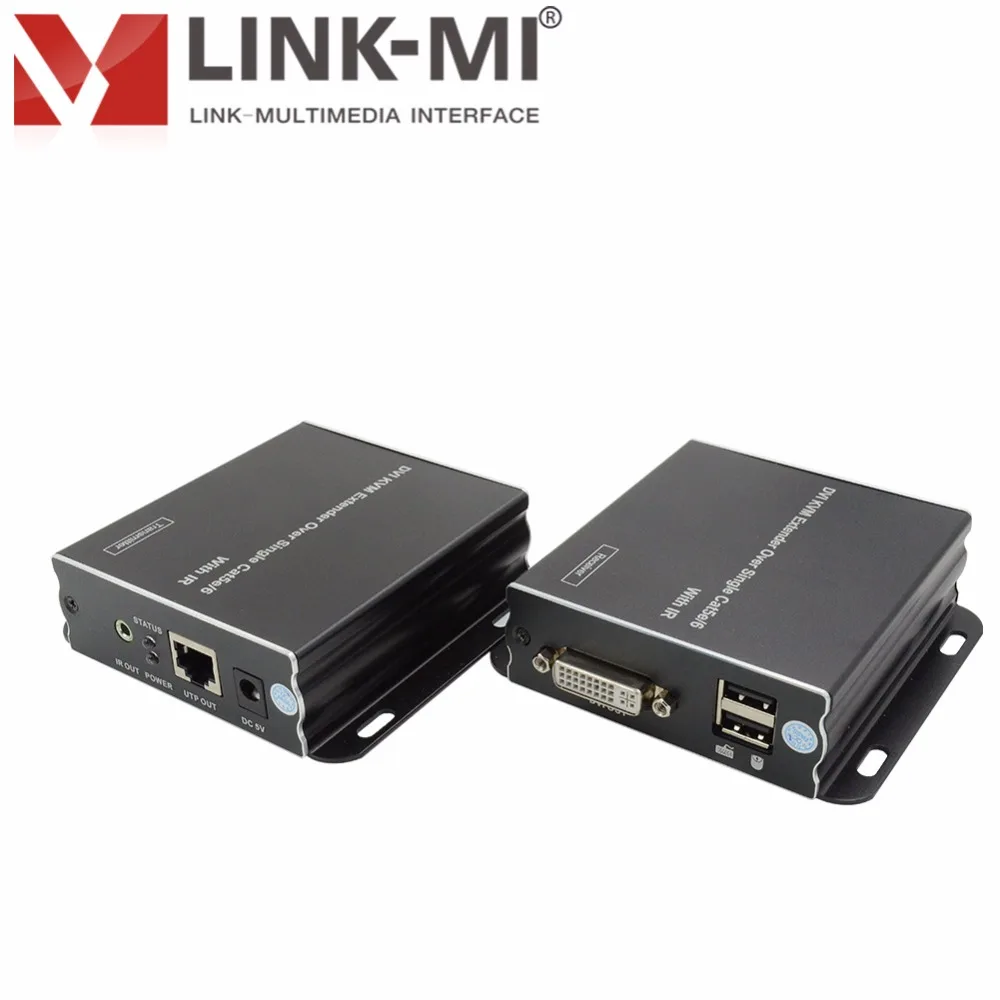LM-KVM03 DVI Extender by CAT5e/6 HDBaseT 100m 4Kx2K IR Remote KVM transmitter and receiver DVI USB KVM Dedicated
LM-KVM03 DVI Extender by CAT5e/6 HDBaseT 100m 4Kx2K IR Remote KVM transmitter and receiver DVI USB KVM Dedicated