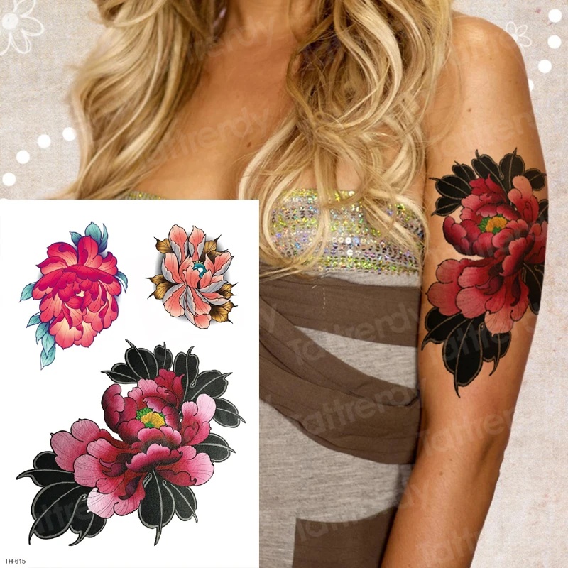 temporary tattoos for women water tattoo flower peony sticker rose tattoo girl bikini summer tattoo fake waterproof water color
temporary tattoos for women water tattoo flower peony sticker rose tattoo girl bikini summer tattoo fake waterproof water color