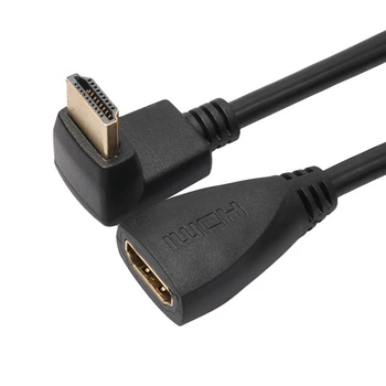 100pcs/lot New design 270 90 Degree Right Angled HDMI Male to HDMI Female Converter Connector Adapter Cable
100pcs/lot New design 270 90 Degree Right Angled HDMI Male to HDMI Female Converter Connector Adapter Cable
