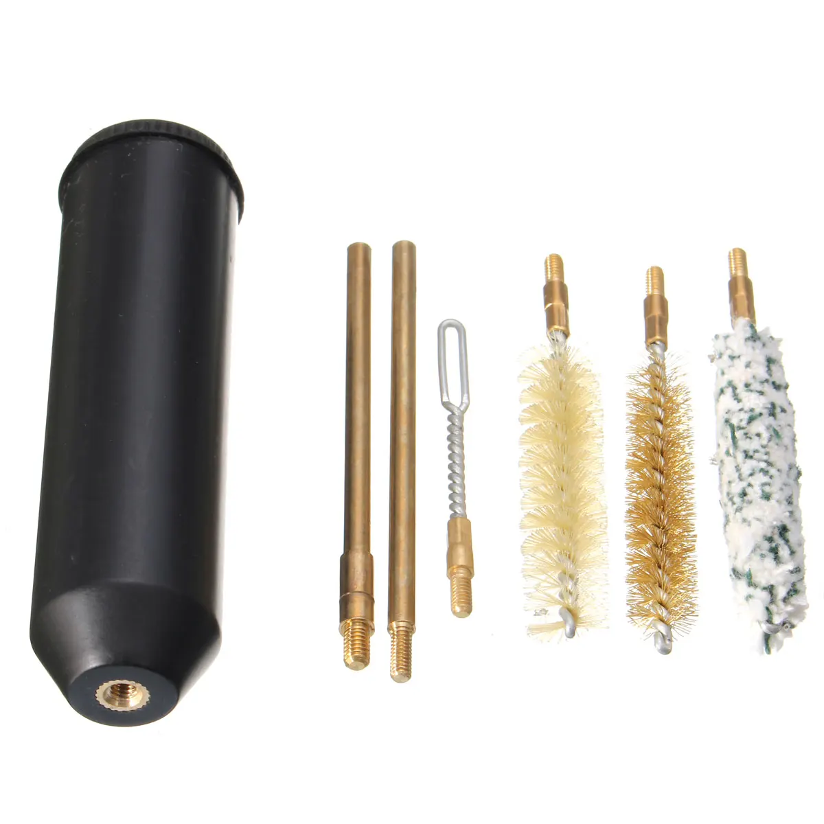 Professional 7pcs/set Hand Gun Rod Brush gun cleaning tools Pocket Size Pistol Cleaning Kit for pistols cal.38/357/9mm Outdoor
Professional 7pcs/set Hand Gun Rod Brush gun cleaning tools Pocket Size Pistol Cleaning Kit for pistols cal.38/357/9mm Outdoor