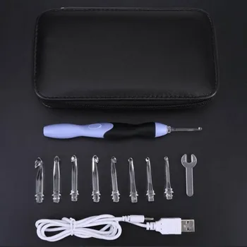 Crochet With Light Hooks LED Knitting Needles And Accessories Crochet Agulhas Set USB
Crochet With Light Hooks LED Knitting Needles And Accessories Crochet Agulhas Set USB