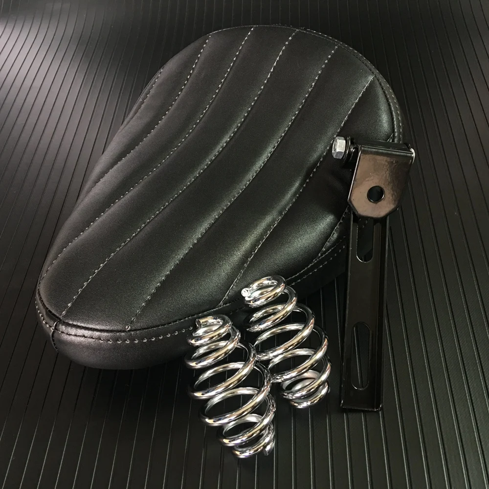 Motorcycle Driver Roll Solo Saddle Seat 3" Spring Bracket Leather Seat Mounting Kit For Harley 883 XL Chopper Custom Application
Motorcycle Driver Roll Solo Saddle Seat 3" Spring Bracket Leather Seat Mounting Kit For Harley 883 XL Chopper Custom Application