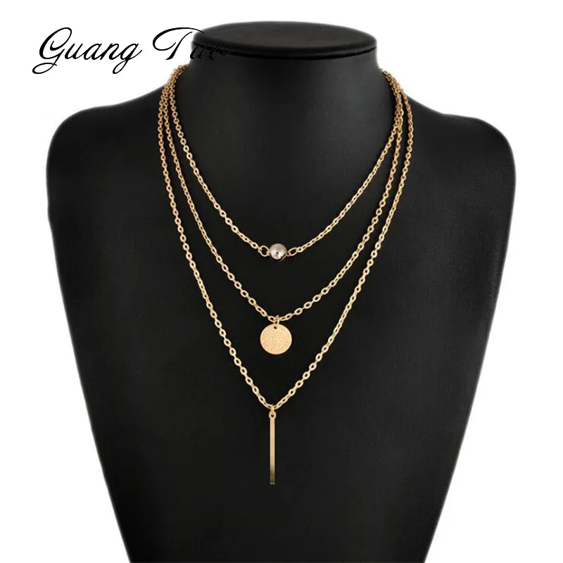N013 New Boho Jewelry Multi Layer Necklaces for Women Sexy Fashion Round Pendant Vintage Collier choker Necklace Party Gift
N013 New Boho Jewelry Multi Layer Necklaces for Women Sexy Fashion Round Pendant Vintage Collier choker Necklace Party Gift