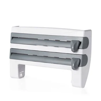 Hot Kitchen Organizer Cling Film Sauce Bottle Storage Rack Tin Foil Paper Towel Holder Kitchen Shelf Plastic Wrap Cutting
Hot Kitchen Organizer Cling Film Sauce Bottle Storage Rack Tin Foil Paper Towel Holder Kitchen Shelf Plastic Wrap Cutting