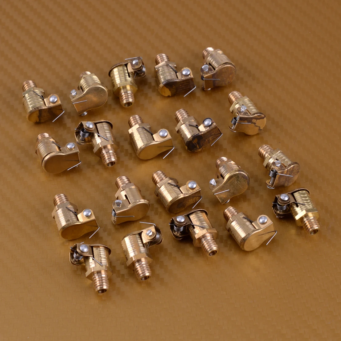 20 шт. M6x1mm Метрическая резьба латунная смазка масленка Весна Флип крышка порт