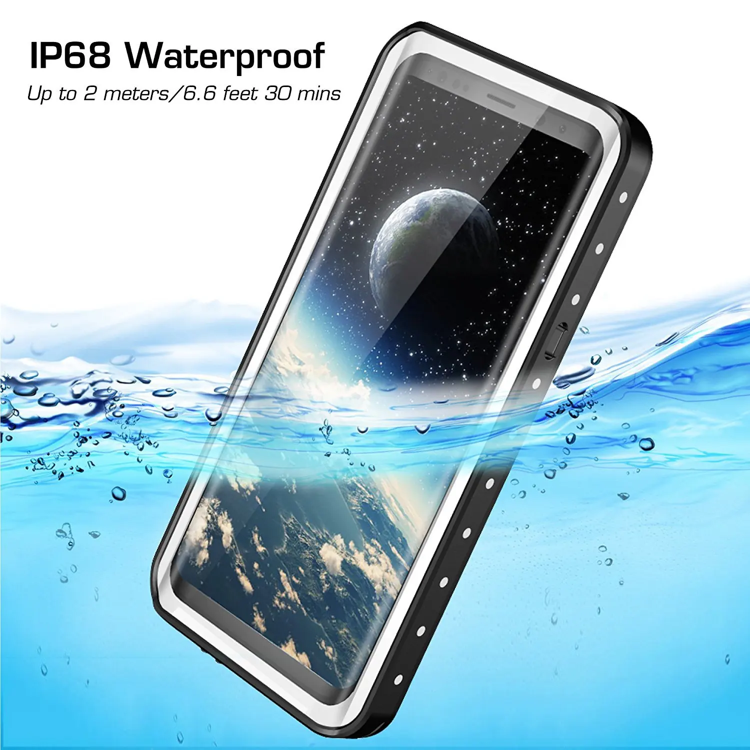 Redpepper Original Waterproof Cases for Samsung Galaxy S9 Shockproof Diving Swimming Case Cover Housing for Samsung S9 Plus
Redpepper Original Waterproof Cases for Samsung Galaxy S9 Shockproof Diving Swimming Case Cover Housing for Samsung S9 Plus