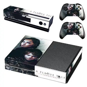 A Plague Tale Innocence Skin Sticker Decal For Microsoft Xbox One Console and Kinect and 2 Controllers For Xbox One Skin Sticker
A Plague Tale Innocence Skin Sticker Decal For Microsoft Xbox One Console and Kinect and 2 Controllers For Xbox One Skin Sticker