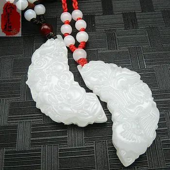 Xinjiang dragon jade pendant necklace and a couple of Jade Jade Pendant FREE SHIPPING
Xinjiang dragon jade pendant necklace and a couple of Jade Jade Pendant FREE SHIPPING