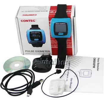 Wrist Pulse Oximeter CMS50FW Spo2 PR Monitor Overnight Sleep Wearable Bluetooth oximetros pulse oximeter saturometro/saturometre
Wrist Pulse Oximeter CMS50FW Spo2 PR Monitor Overnight Sleep Wearable Bluetooth oximetros pulse oximeter saturometro/saturometre
