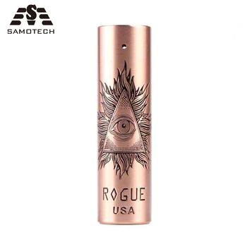 2019 NEW ROGUE Mod 24mm Diameter 18650 battery Copper ,Brass Metal Material FIT 510 Thread atomizer e-cigarettes Vaporizer
2019 NEW ROGUE Mod 24mm Diameter 18650 battery Copper ,Brass Metal Material FIT 510 Thread atomizer e-cigarettes Vaporizer