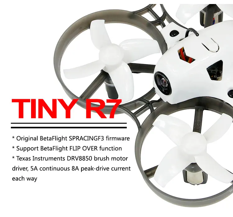 2pcs Transparent Frame Rack for Kingkong Tiny6 Tiny7 RC Racing Drone Quadcopter 