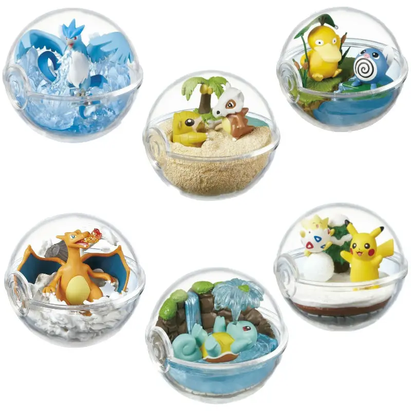 Terrarium Collection 2 Miniature Figure Sandshrew & Marowak Charizard Psyduck & Poliwag 6pcs/set figure toy
Terrarium Collection 2 Miniature Figure Sandshrew & Marowak Charizard Psyduck & Poliwag 6pcs/set figure toy