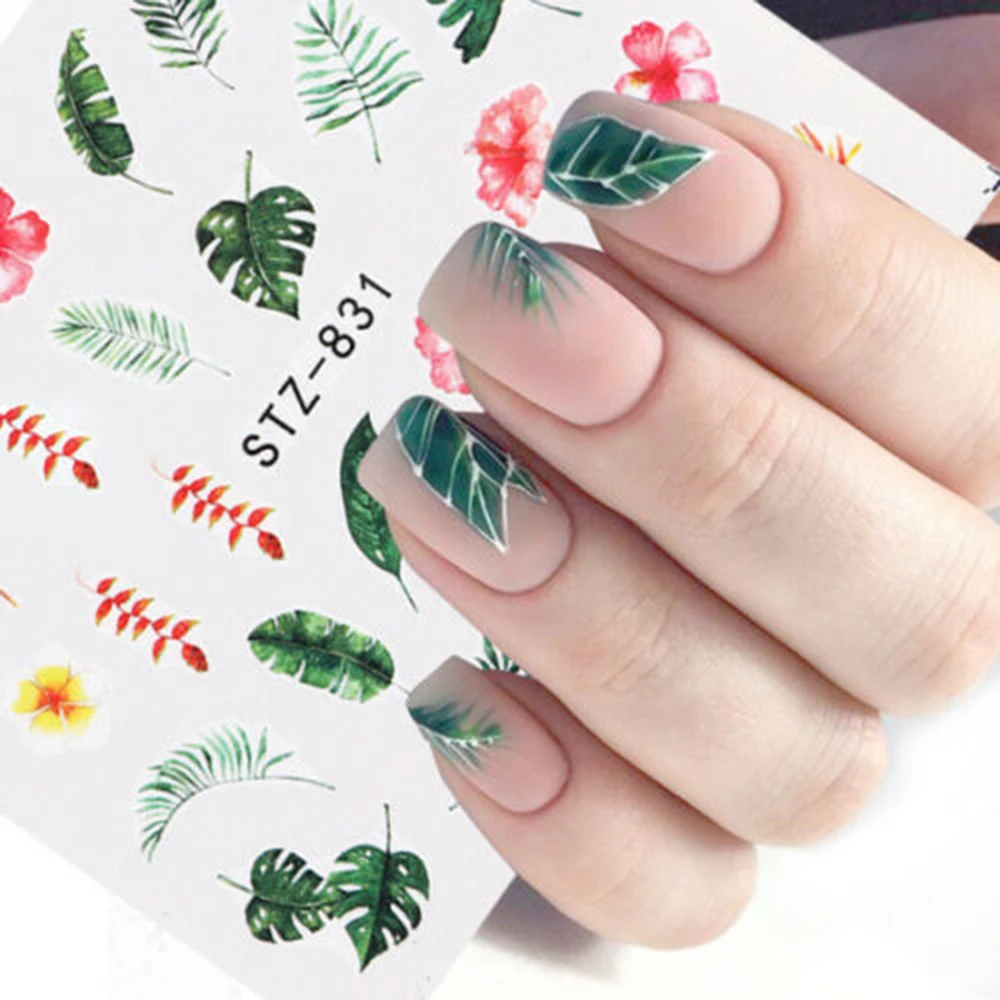 1Pcs Water Nail Decal and Sticker Flower Leaf Tree Green Simple Summer DIY Slider for Manicure Nail Art Watermark Manicure Decor
1Pcs Water Nail Decal and Sticker Flower Leaf Tree Green Simple Summer DIY Slider for Manicure Nail Art Watermark Manicure Decor