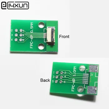 5pcs/lot 6P FFC FPC Adapter PBC Plated 0.5MM / 1.0MM Pitch Flip cover to 2.54mm 6Pin Flat Cable Socket Connector for TFT LCD
5pcs/lot 6P FFC FPC Adapter PBC Plated 0.5MM / 1.0MM Pitch Flip cover to 2.54mm 6Pin Flat Cable Socket Connector for TFT LCD