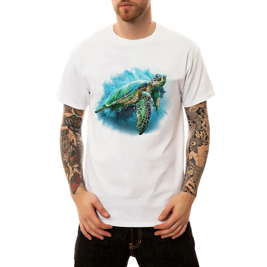 Feitong Brand Sloth Sea Turtle Men T Shirts Fashion Casual Tops Animal Printed T-Shirt White Tee Short Sleeve funny t shirts
Feitong Brand Sloth Sea Turtle Men T Shirts Fashion Casual Tops Animal Printed T-Shirt White Tee Short Sleeve funny t shirts