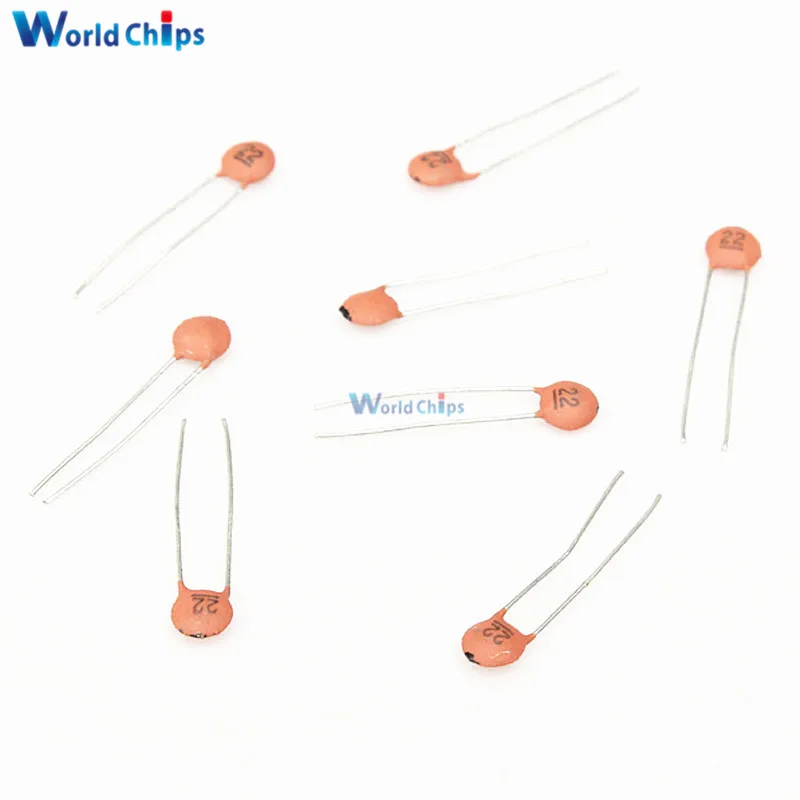 100 шт. 22pF 50V DIP Керамические дисковые конденсаторы|capacitor 50v|capacitor 10capacitor 22pf |