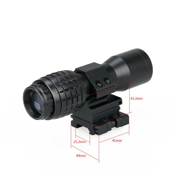 WIPSON 4X Magnifier Scope Aimpoint Scopes Sights For Airsoft Hunting use with 551 552 553 
WIPSON 4X Magnifier Scope Aimpoint Scopes Sights For Airsoft Hunting use with 551 552 553