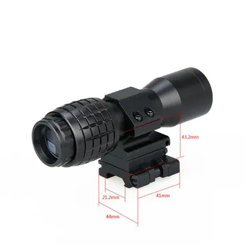 WIPSON 4X Magnifier Scope Aimpoint Scopes Sights For Airsoft Hunting use with 551 552 553
WIPSON 4X Magnifier Scope Aimpoint Scopes Sights For Airsoft Hunting use with 551 552 553