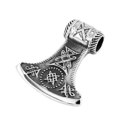 Norse Viking Axe Biker Men Pendant Stainless Steel Jewelry Slavic Perun Axe Pendant Celtic Knot Biker Pendant For Men Wholesale
Norse Viking Axe Biker Men Pendant Stainless Steel Jewelry Slavic Perun Axe Pendant Celtic Knot Biker Pendant For Men Wholesale