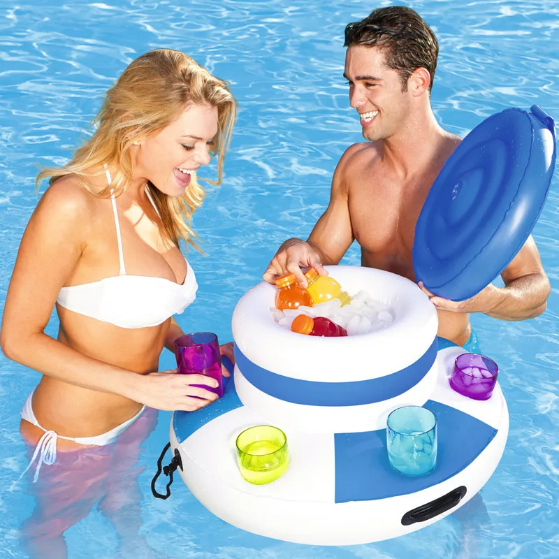 Inflatable Ice Bucket Floating Island Beer Drink Holder 2019 New Chill Cooler Beverage Float Inflatable Swimming Pool Accessorry
Inflatable Ice Bucket Floating Island Beer Drink Holder 2019 New Chill Cooler Beverage Float Inflatable Swimming Pool Accessorry