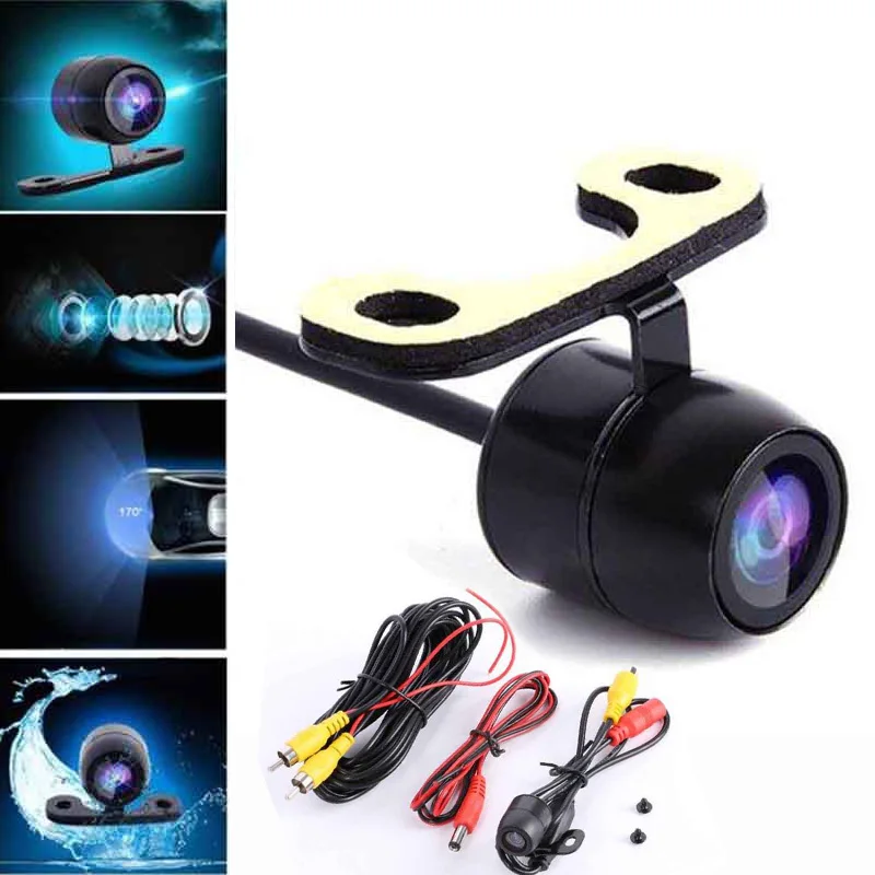 Mayitr 170 Degree CCD Car Backup Camera Rear View Reverse Backup Parking Camera IR Night Vision Waterproof With Powe/Video Cable
Mayitr 170 Degree CCD Car Backup Camera Rear View Reverse Backup Parking Camera IR Night Vision Waterproof With Powe/Video Cable