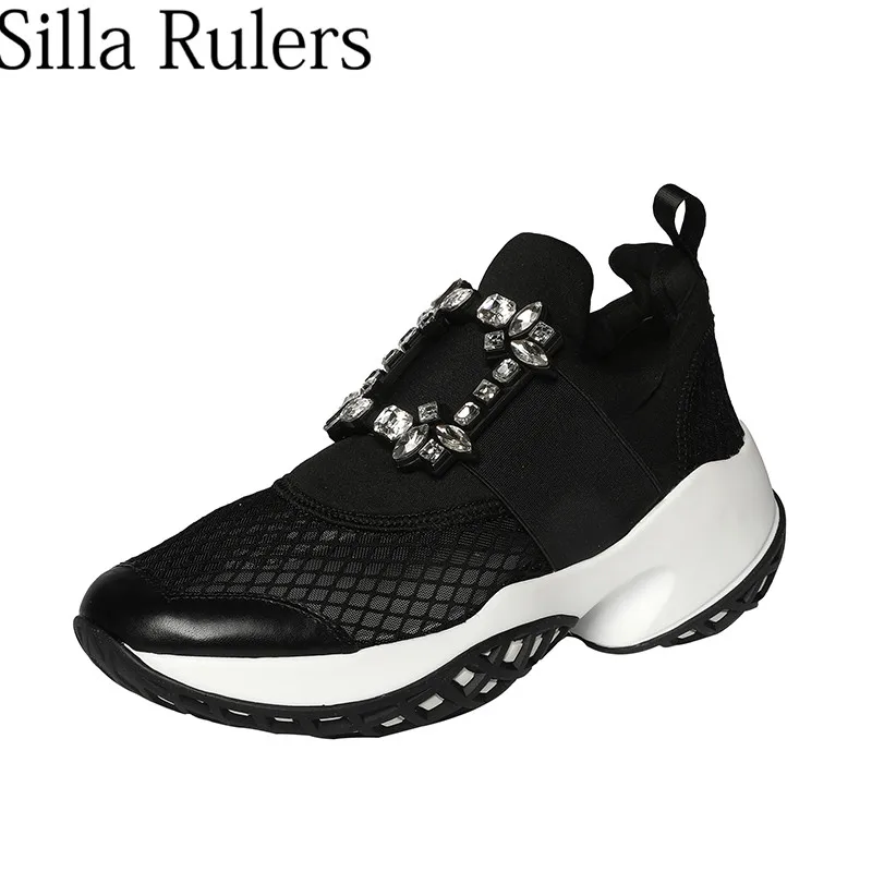 Luxurious Crystal Buckle Summer Boots Woman 2019 New Summer Mesh Ventilation Platform Shoes Woman Slip On Casual Shoes Women
Luxurious Crystal Buckle Summer Boots Woman 2019 New Summer Mesh Ventilation Platform Shoes Woman Slip On Casual Shoes Women