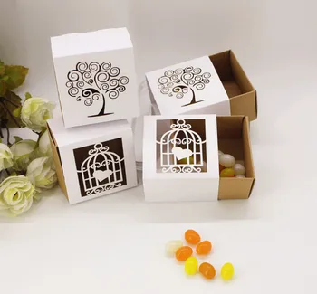 200pcs Wedding candy boxes laser engraving creative gift box European kraft paper cage love tree candy boxes
200pcs Wedding candy boxes laser engraving creative gift box European kraft paper cage love tree candy boxes