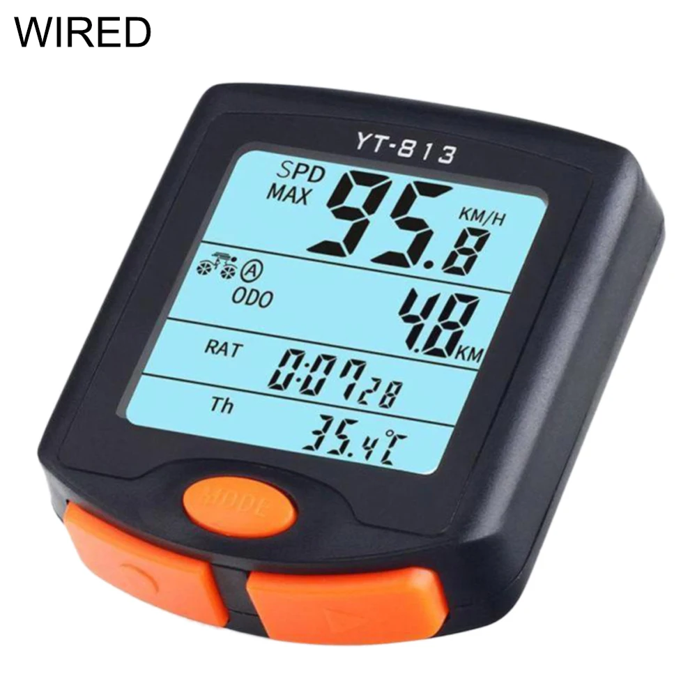 MrY New Bicycle Computer Wired Bike Speedometer Digital Stopwatch LCD Black light for MTB road bikes
MrY New Bicycle Computer Wired Bike Speedometer Digital Stopwatch LCD Black light for MTB road bikes