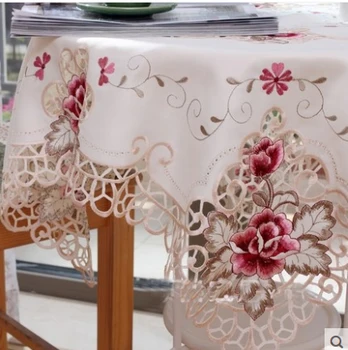 Kingart Hotel Hand Crochet Tablecloth Rectangle Embroidery Table Cloths Hollow Out Flower Table Cover For Wedding & Party Decor
Kingart Hotel Hand Crochet Tablecloth Rectangle Embroidery Table Cloths Hollow Out Flower Table Cover For Wedding & Party Decor