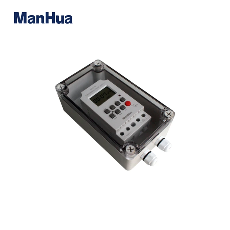 ManHua l 220V 30A Rain-Proof Timer Digita MT316SE with Waterproof Box For Outdoor Hunter Our Feeder Digital Timer Switch
ManHua l 220V 30A Rain-Proof Timer Digita MT316SE with Waterproof Box For Outdoor Hunter Our Feeder Digital Timer Switch