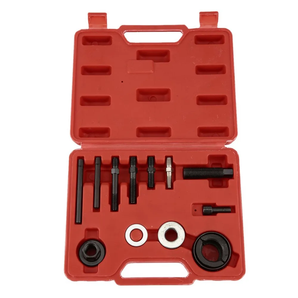 High Quality 13pcs/set Automotive Pulley Puller Remover & Installer Tool Kit Metal Power Steering Pump Remover Alternator AC
High Quality 13pcs/set Automotive Pulley Puller Remover & Installer Tool Kit Metal Power Steering Pump Remover Alternator AC