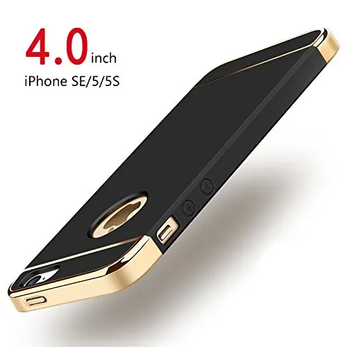 Чехол для iPhone 5s SE 5 роскошный противоударный чехол жесткий с гальваническим