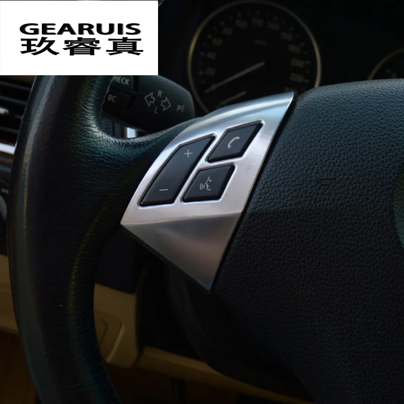 Car Styling Steering Wheel Buttons Sequins frame decoration covers Stickers trim for BMW 5 Series E60 Interior Auto Accessories
Car Styling Steering Wheel Buttons Sequins frame decoration covers Stickers trim for BMW 5 Series E60 Interior Auto Accessories