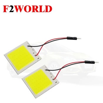 One set of White COB 48SMD Chip LED CarLight T10 Festoon BA9S Dome Adapter DC12V Car Vehicle LED Panel lamps
One set of White COB 48SMD Chip LED CarLight T10 Festoon BA9S Dome Adapter DC12V Car Vehicle LED Panel lamps