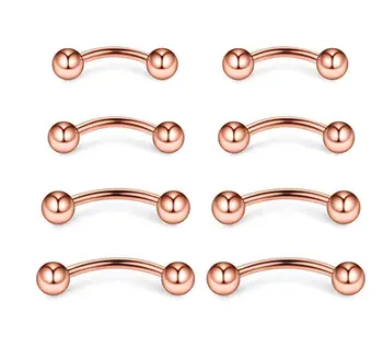 LOT50pcs Free Shippment Body Piercing Jewelry - Surgical Steel Eyebrow Lip Ear Tragus Bar Piercing Curved 16g Eyebrow Piercing
LOT50pcs Free Shippment Body Piercing Jewelry - Surgical Steel Eyebrow Lip Ear Tragus Bar Piercing Curved 16g Eyebrow Piercing