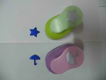 2pcs(2.5cm) star and umbrella shape craft punch set Punch Craft Scrapbooking school Paper Puncher eva hole punch free shipping
2pcs(2.5cm) star and umbrella shape craft punch set Punch Craft Scrapbooking school Paper Puncher eva hole punch free shipping