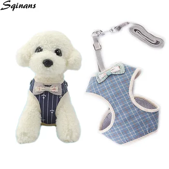 Sqinans Personalized Korean Style Dog Harness For Small Dogs Cotton Adjustable Puppy Vest Leash Soft Chihuahua Harness S/M/L
Sqinans Personalized Korean Style Dog Harness For Small Dogs Cotton Adjustable Puppy Vest Leash Soft Chihuahua Harness S/M/L