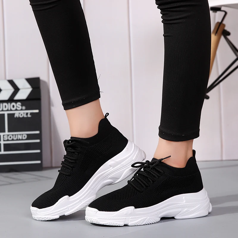 Height Increasing Platform Women Shoes Fashion Summer Comfortable Mesh AIR Black Casual Sneaker Women Chaussures Femme 2019
Height Increasing Platform Women Shoes Fashion Summer Comfortable Mesh AIR Black Casual Sneaker Women Chaussures Femme 2019