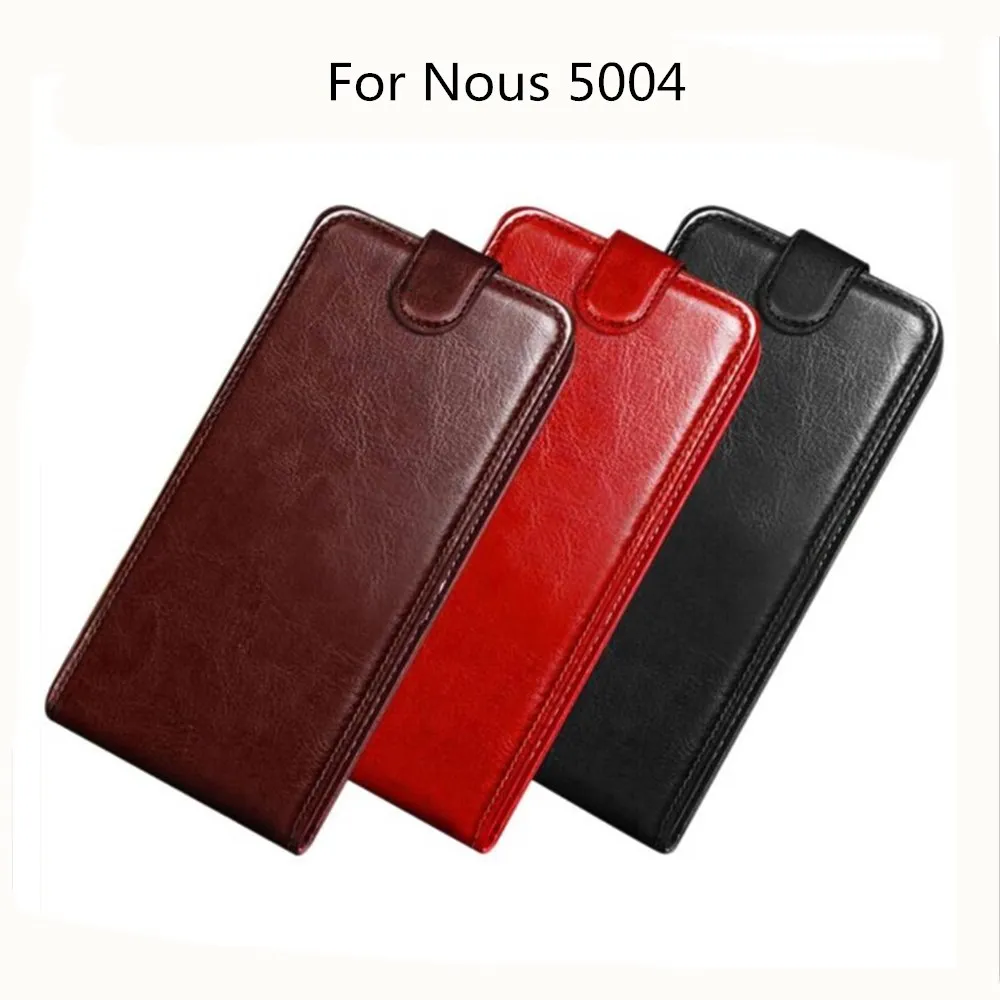 For Nous 5004 Luxury PU Leather Back Cover Case Flip Protective Phone Bag | Мобильные телефоны и аксессуары