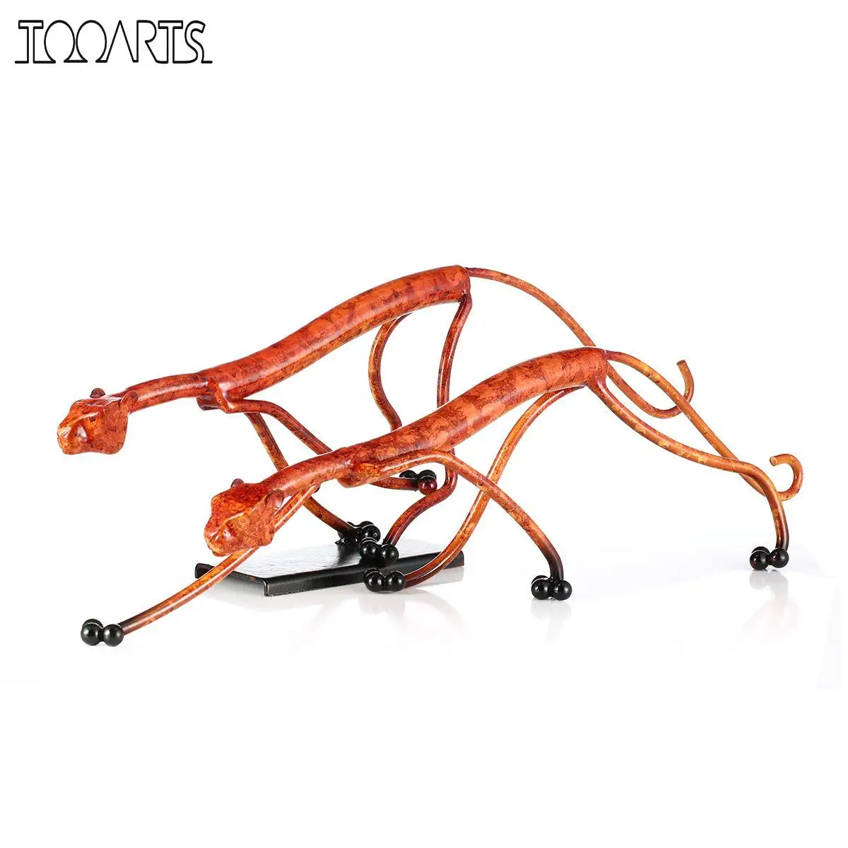 Tooarts Dashing Leopard Iron Figurine Metal Crafts Animal Figurine Home Decoration Craft Gift For Home Office
Tooarts Dashing Leopard Iron Figurine Metal Crafts Animal Figurine Home Decoration Craft Gift For Home Office
