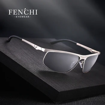 FENCHI Polarized Sunglasses Men Brand Designer New Fashion Metal Glasses Driving UV400 Sunglasses Eyewear Goggles
FENCHI Polarized Sunglasses Men Brand Designer New Fashion Metal Glasses Driving UV400 Sunglasses Eyewear Goggles