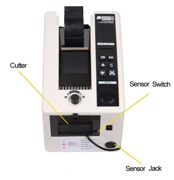 10pcs lost M-1000S Automatic Tape Dispenser/Automatic Tape Cutter,width 4-50mm +10PCSStripping ring +1 PCS spare blades
10pcs lost M-1000S Automatic Tape Dispenser/Automatic Tape Cutter,width 4-50mm +10PCSStripping ring +1 PCS spare blades