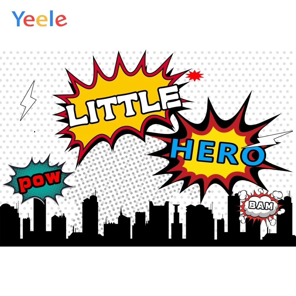 Yeele Little Point Boom Poow Building Hero Birthday Photography Background Customized Photographic Backdrops for Photo Studio
Yeele Little Point Boom Poow Building Hero Birthday Photography Background Customized Photographic Backdrops for Photo Studio