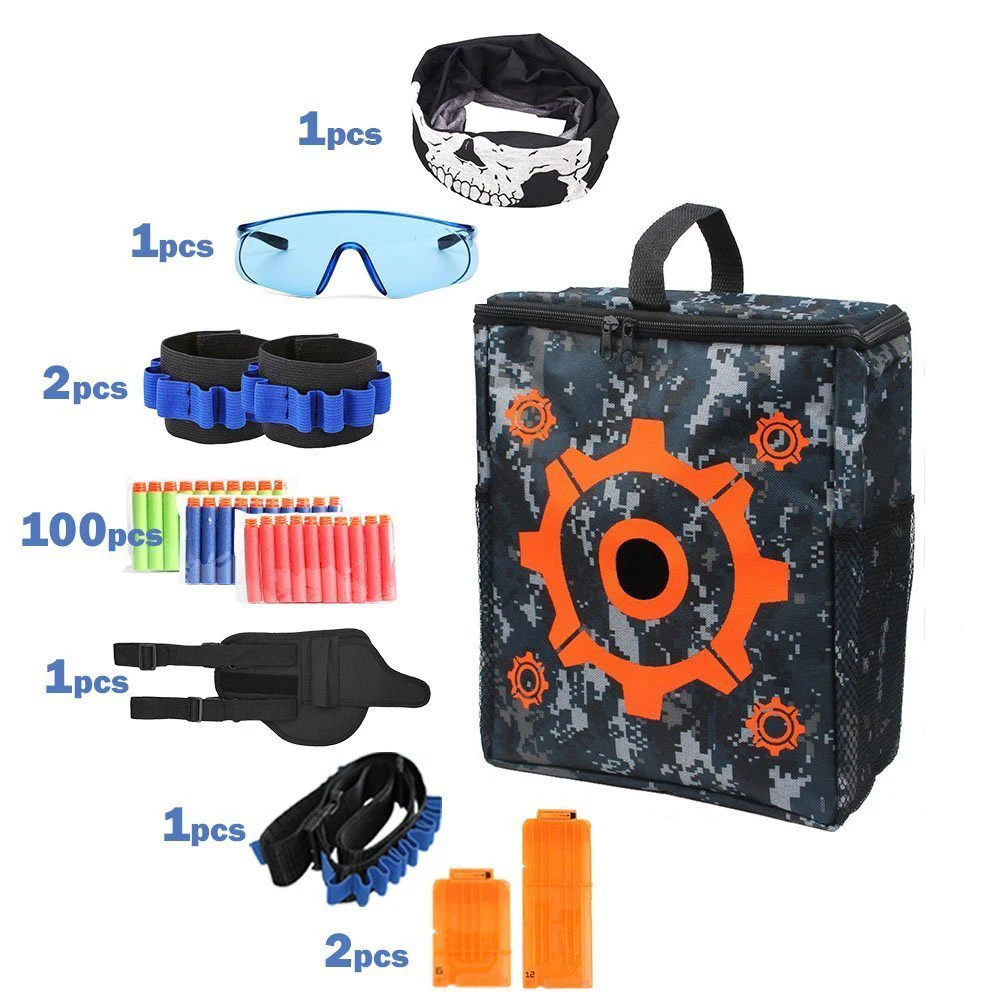 Target Pouch Storage Carry Equipment Bag for Nerf Guns, Best Kit for Nerf Guns Set
Target Pouch Storage Carry Equipment Bag for Nerf Guns, Best Kit for Nerf Guns Set