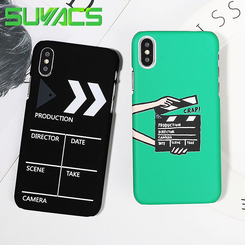 SUYACS New Movie Clapperboard Pattern For iPhone 5 5S SE 6 6S 7 Plus Half- wrapped Phone Cases Hard Phone Back Covers Capa Shell
SUYACS New Movie Clapperboard Pattern For iPhone 5 5S SE 6 6S 7 Plus Half- wrapped Phone Cases Hard Phone Back Covers Capa Shell