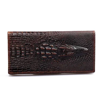 2019 Brand New Genuine Leather Men's Wallets Crocodile Pattern Long Men Wallet Coin Purse Money Bag Male Credit Card Holder
2019 Brand New Genuine Leather Men's Wallets Crocodile Pattern Long Men Wallet Coin Purse Money Bag Male Credit Card Holder