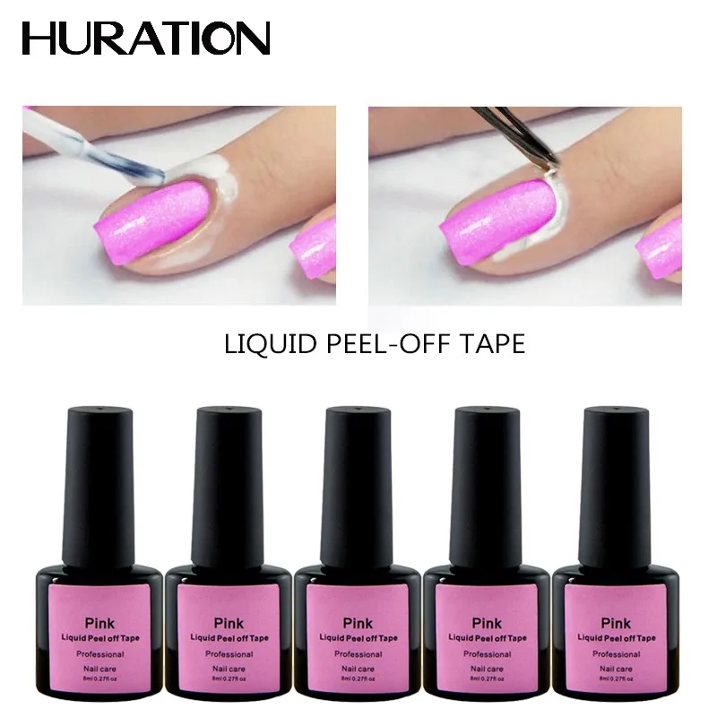 Huration 8ML Skin Care Latex Cuticle Nail Gel Polish Liquid UV Led Lamp Tape Peel Off Defender Cuticle Coat Nail Art Gel Varnish
Huration 8ML Skin Care Latex Cuticle Nail Gel Polish Liquid UV Led Lamp Tape Peel Off Defender Cuticle Coat Nail Art Gel Varnish