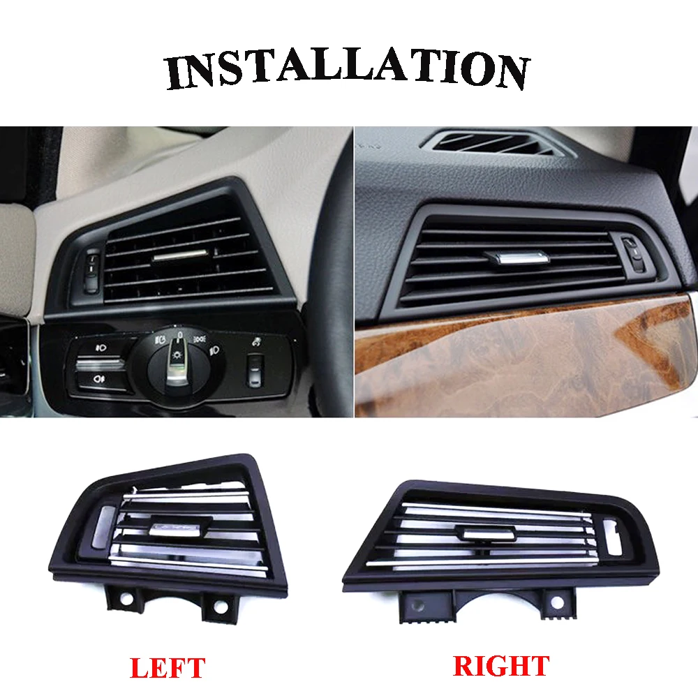 JEAZEA Front Row Wind Left/Right Console Air Conditioning Vent Grill Outlet Panel Plate For BMW 5 Series 520 523 525 528 530 535
JEAZEA Front Row Wind Left/Right Console Air Conditioning Vent Grill Outlet Panel Plate For BMW 5 Series 520 523 525 528 530 535